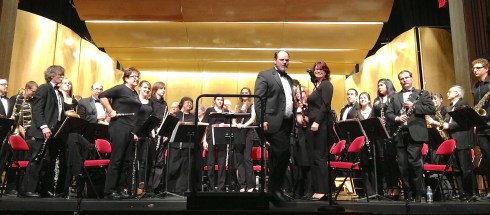 The Combined Bands, David Lawrenson Conducting